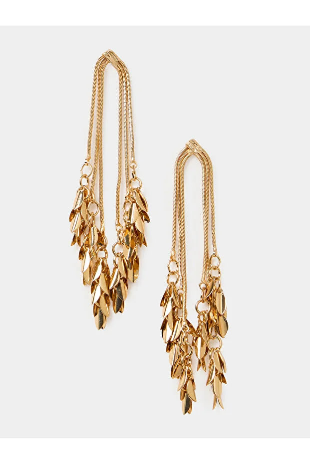 Styli Drop Tassel Earrings